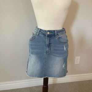 Denim Blue Women's Skirt